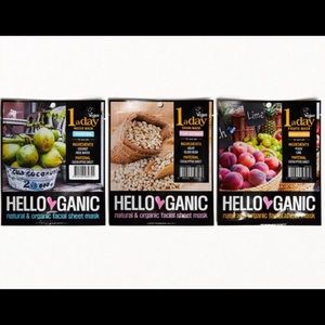 Hello Ganic Vegan Natural & Organic Face Masks